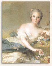 Jean Marc Nattier Anne Henriette of France represented as Flora Germany oil painting art